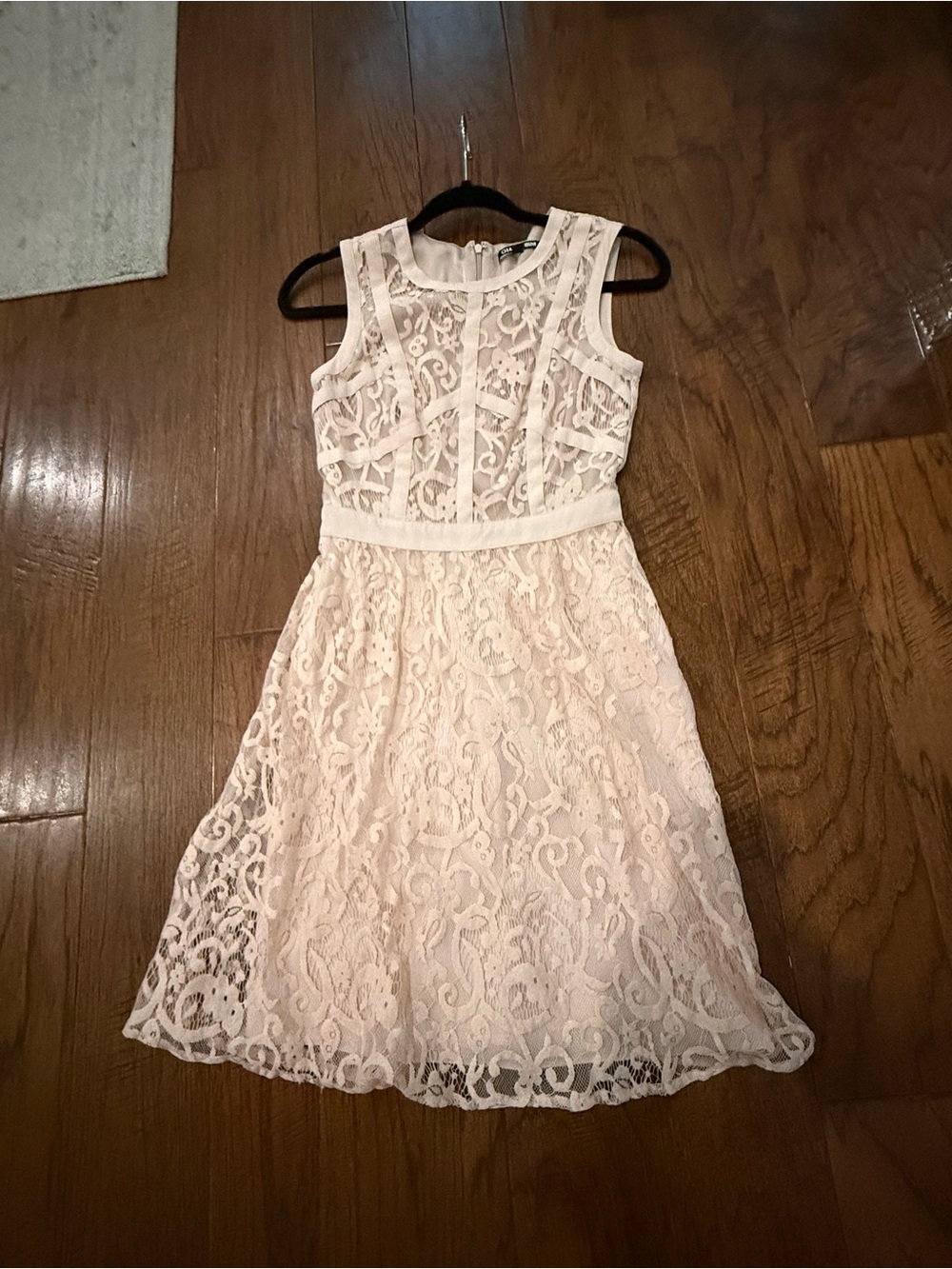 Gianni Bini Light Pink Lace Dress
